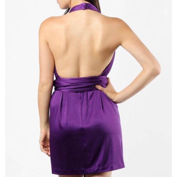 💥SALE! Halston Heritage Halter Dress, sz4 - Picture 6 of 8